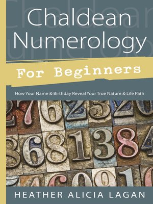 cover image of Chaldean Numerology for Beginners